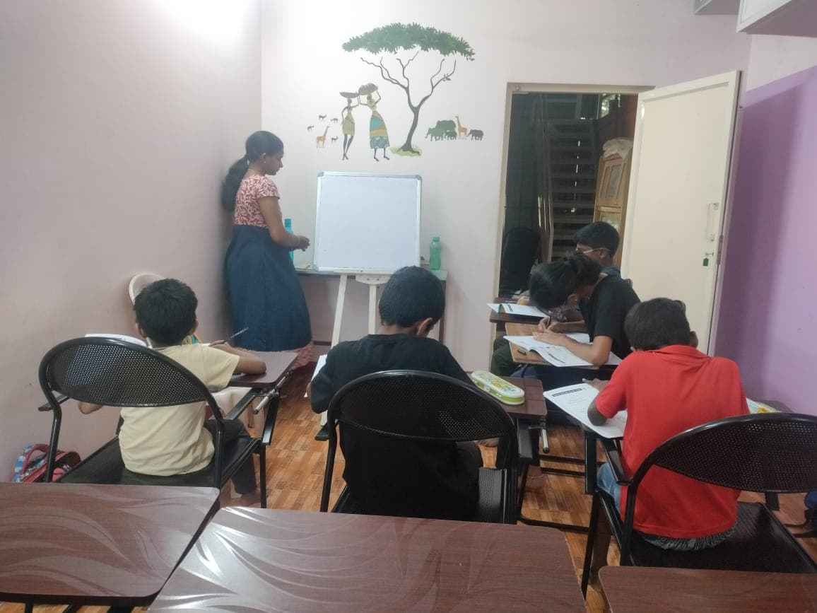 Small group handwriting class
